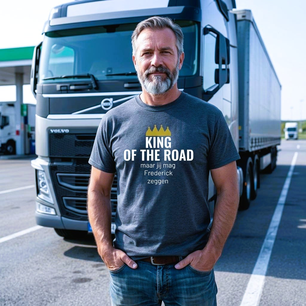 King of the Road, t-shirt met naam